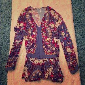 Free people mini dress/tunic size small